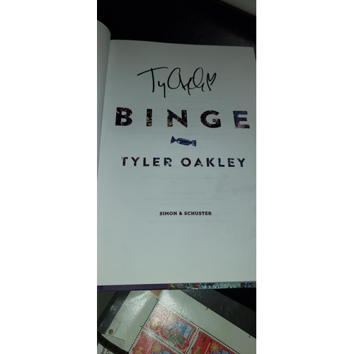 552 - Book Called Binge Signed Copy