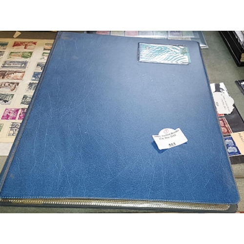 553 - Folder Of London Title Deeds And Receipts