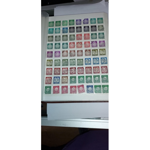 383 - Large Stock Book Of Stamps