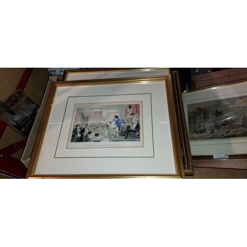 612 - Selection Of Framed Engravings And Prints