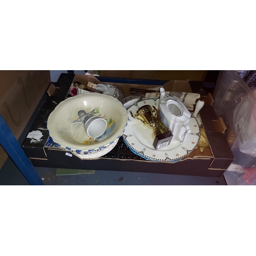 27 - Box Of China And Other Assorted Item'S