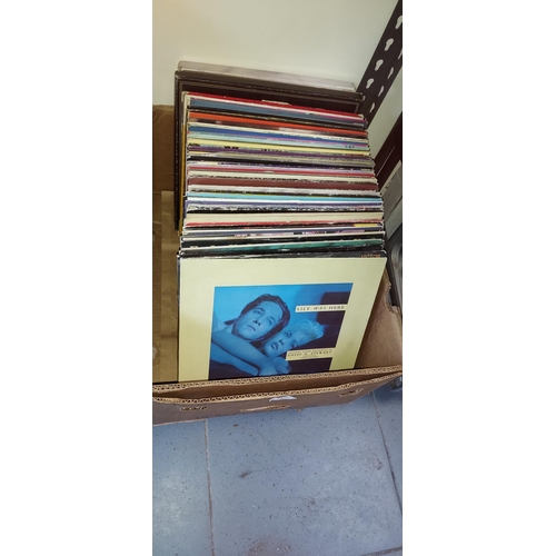 65 - Box Of Vinyl Records