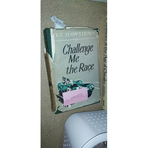 12 - Book Called Challenge Me The Race 1958 By Mike Hawthorne