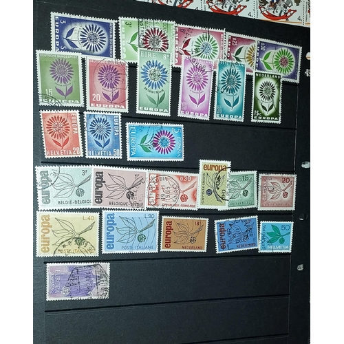 565 - 2 Page Of 2 Sided Europa Stamps