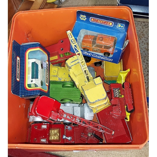 157 - Box Of 1970/80'S Matchbox Cars