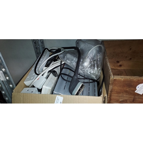 241 - Box Of Electrical Items