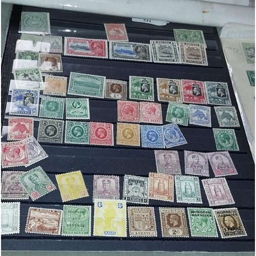 544 - Sheet Of George V Stamps