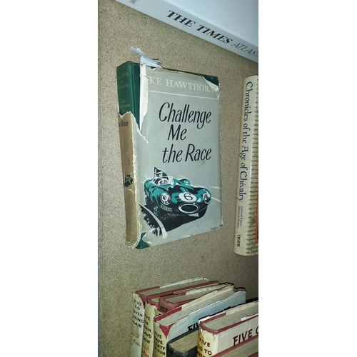 14 - Book Called Challenge Me The Race 1958 By Mike Hawthorne