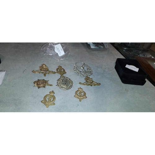 318 - Selection Of Military Cat Badges