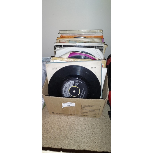 618 - Small Box Of 45 Records