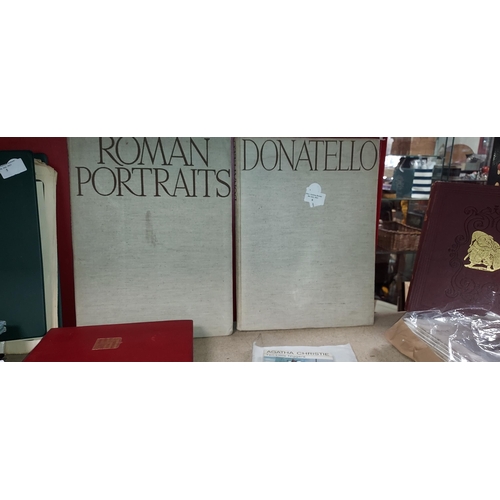 6 - Donatello First Edition Book And Roman Portraits Book