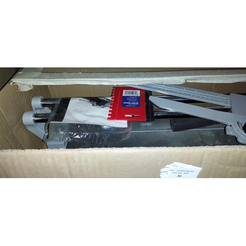 30 - Large Clinker Mk11 Industrial Tile Cutter In Box