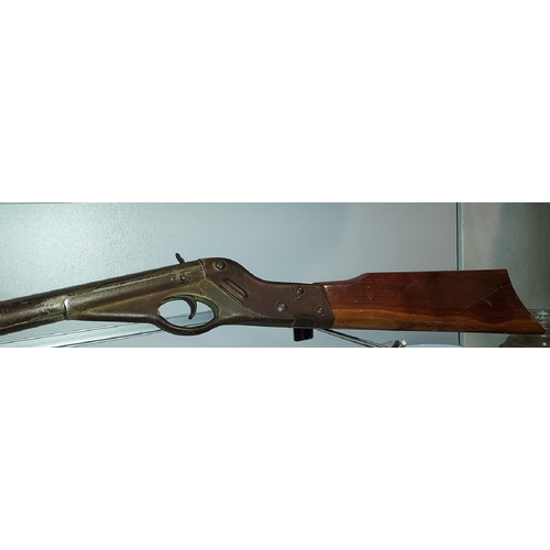 93 - King No 1 Vintage Cork Air Rifle Working