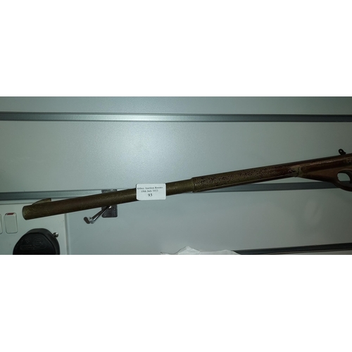 93 - King No 1 Vintage Cork Air Rifle Working