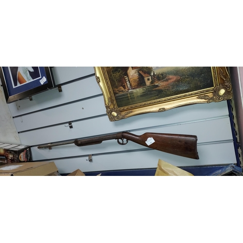 532 - Vintage Haenel Air Rifle .177 Calibre Fully Working