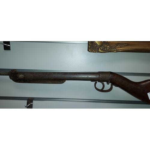 532 - Vintage Haenel Air Rifle .177 Calibre Fully Working