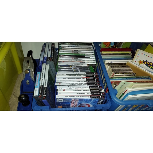 217 - Box Of Computer Games Playstation, Wii, Xbox And Nintendo