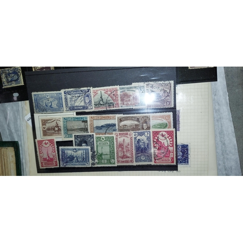 584 - 3 Cards Of Foreign Stamps