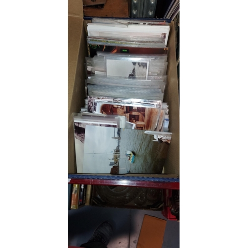 628 - Box Of Photo'S And Postcards