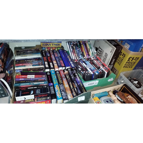 629 - Box Of Star Trek Books