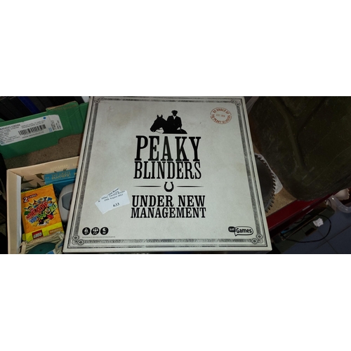 633 - Peaky Binders Board Game Unused