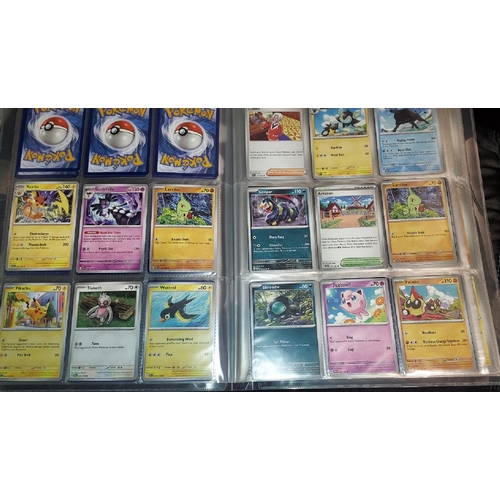 279 - Folder Of 331 Pokemon Cards Series Paldea Evolved 2023 Incl Holo/Reverse Holo'S Mint