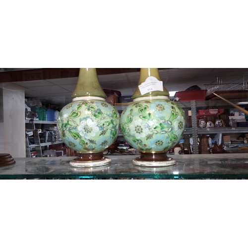 314 - 2 Royal Doulton Vases