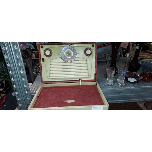 443 - Vintage Radio In Case