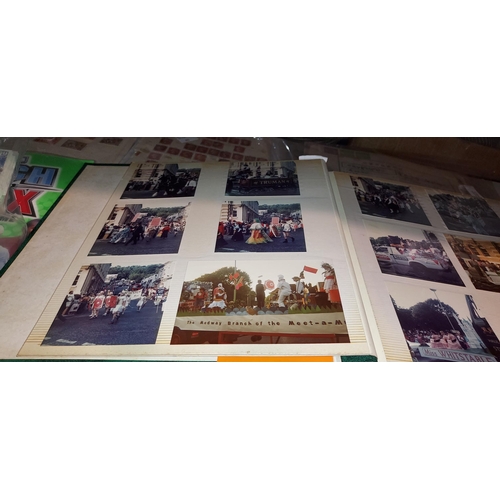 597 - Large Photograph Album From 1983 Ft Photo'S From Chatham Carnival, Rochester Air Display, Bus Rally,... 