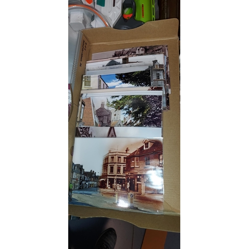 628 - Box Of Photo'S And Postcards