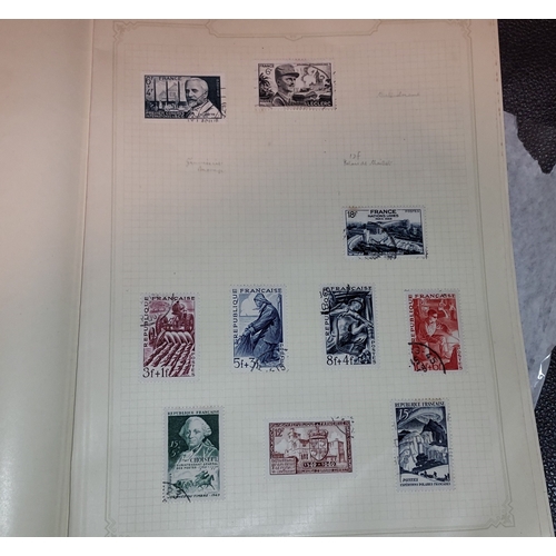 578 - 4 Pages Of French Stamps