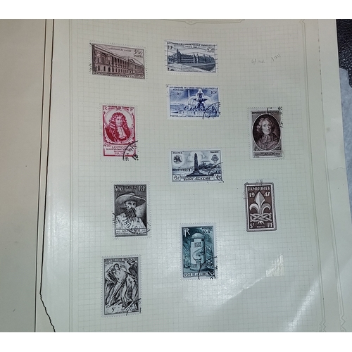 578 - 4 Pages Of French Stamps