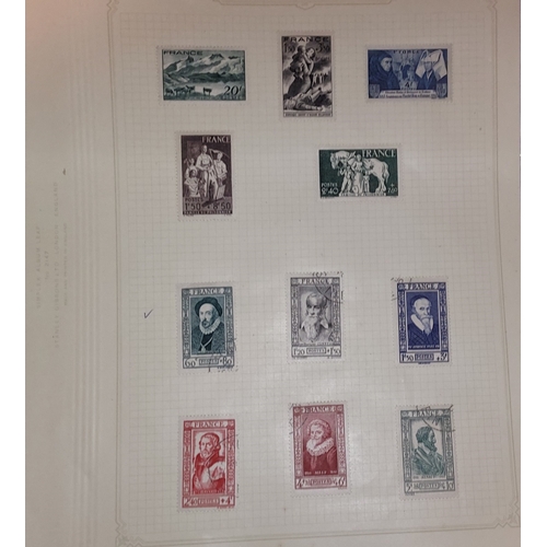 598 - 4 Pages Of French Stamps