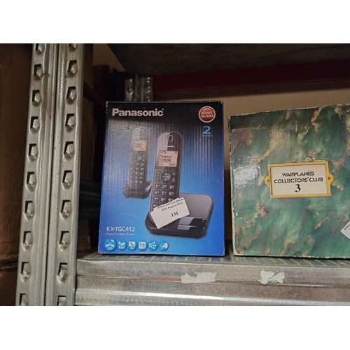 131 - Panasonic Twin Phone Set In Box