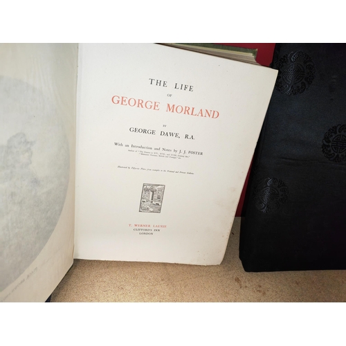 20 - Book Life Of George Morland 2763 - 1804, By George Dawe, Includes 56 Plates, C1904 Artist, Painter &... 