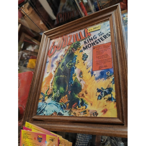 277 - Small Framed Godzilla Comic Cover