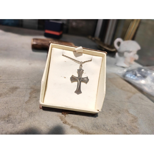 365 - Vintage Silver Cross