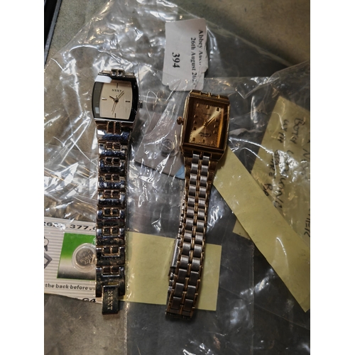 394 - 2 Ladies Watches, 1 Next Both Working With Spare Batteries