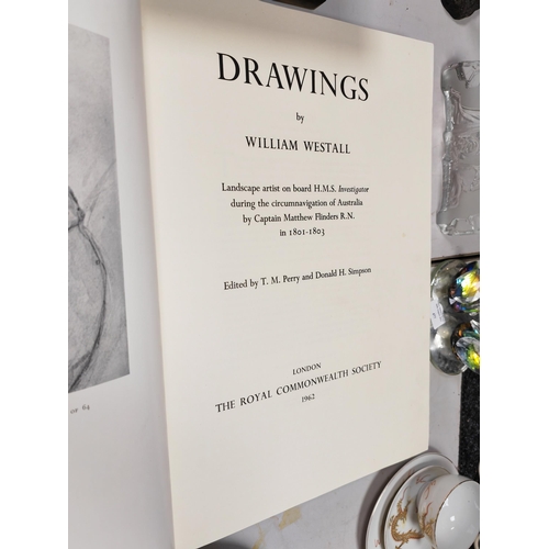 478 - Drawings By William Westall, Large Format Book, 1St, 1962. Landscape Artist On Hms Investigator 1801... 