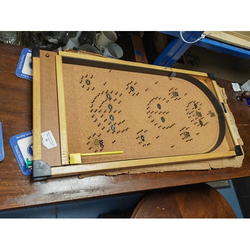 80 - Bagatelle Game With Marbles