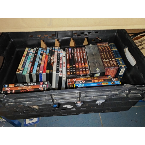 90 - Box Of Dvd'S Including Box Sets Indiana Jones Etc