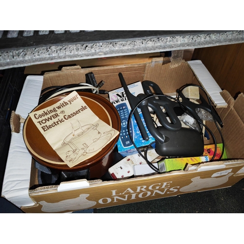 91 - Box Of Electrical Items And Others