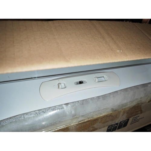 87 - White Cooker Hood In Box