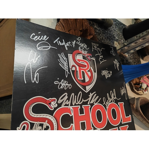 484 - School Of Rock Poster With Signatures