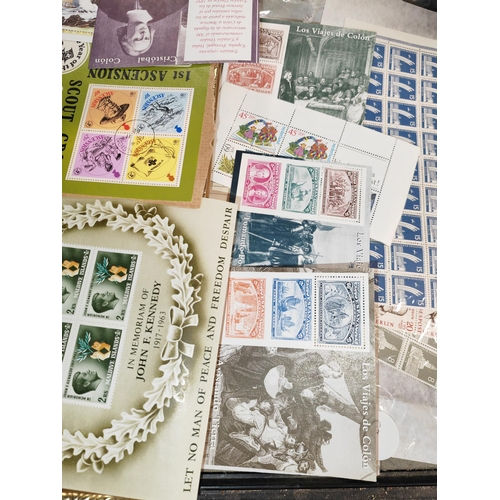 563 - Sheet Of Miniature Stamps