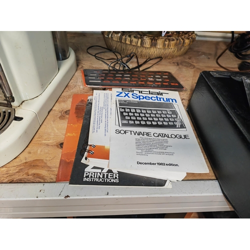 666 - Sinclair Spectrum Zx81 With Data 5000 Workstation Includes Printer, Manuals Etc