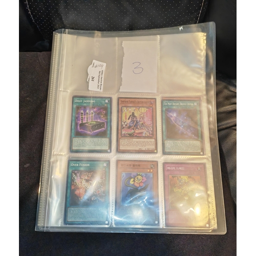 261 - Folder Containing 111 Yu-Gi-Ho Cards Mint Lots Of 1St Edition And Holo'S