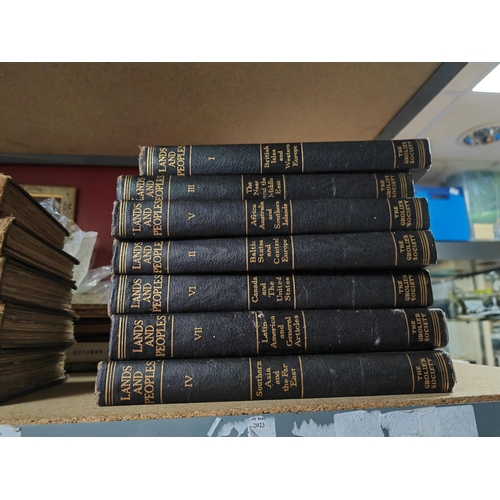 3 - 7 Volumes Of Land And People Books