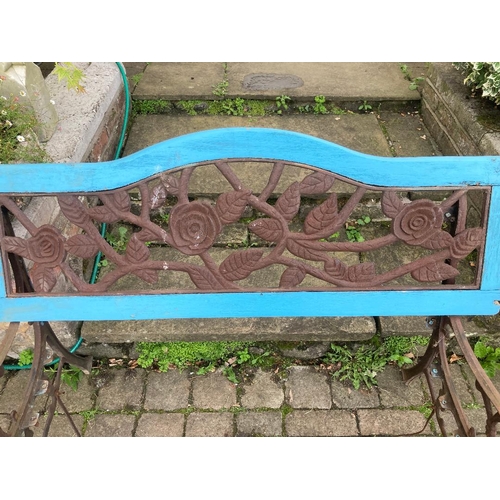 39 - Antique Cast Iron Garden Bench - Project