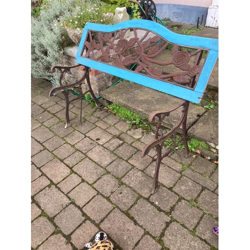 39 - Antique Cast Iron Garden Bench - Project